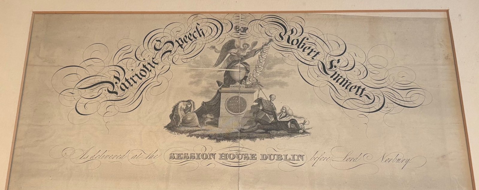 Archives Highlights: Robert Emmet’s Final Speech, Broadside – Part Two
