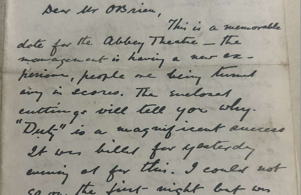Seamus O’Brien: An Overlooked Irish Literary Revivalist?